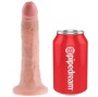 KING COCK HARNESS WITH REALISTIC PENIS NATURAL 17.8 CM