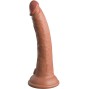 KING COCK - ELITE REALISTISCHER SILIKONDILDO 17.8 CM KARAMELL