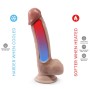 SILEXD - PREMIUM THERMOAKTIVER SILIKON-REALISIERTER PENIS 17,8 CM