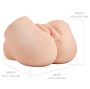 PDX ELITE - MASTURBADOR VIBRATÓRIO REALISTA DE VAGINA E ÂNUS BACK THAT ASS UP