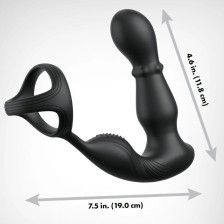 COLEÇÃO ANAL FANTASY ELITE - ANEL ANAL VIBRANTE E MASSAGEADOR COM CONTROLE REMOTO