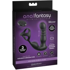 ANAL FANTASY ELITE COLLECTION - ANNEAU ANAL VIBRANT ET MASSEUR AVEC TÉLÉCOMMANDE