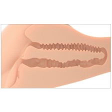 PDX PLUS - MASTURBATORE ANALE E VAGINA REALISTICO 360 BANGER