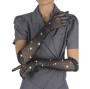 SUBBLIME - 957469SHINE GUANTI TRASPARENTI NERI S/M