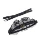 SUBBLIME - 957483 SPITZEN-BH UND STRUMPFBAND-SET SCHWARZ S/M