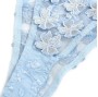 SUBBLIME - 957629 FLOWER EMBROIDERED BRA AND PANTIES SET SKY BLUE S/M