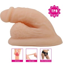 PRETTY LOVE - DILDO WILDON ULTRA RÉALISTE ET ÉLASTIQUE 10 CM NATUREL