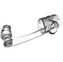 PRETTY LOVE - MANCHON PÉNIS AVEC PLUG ANAL TRANSPARENT