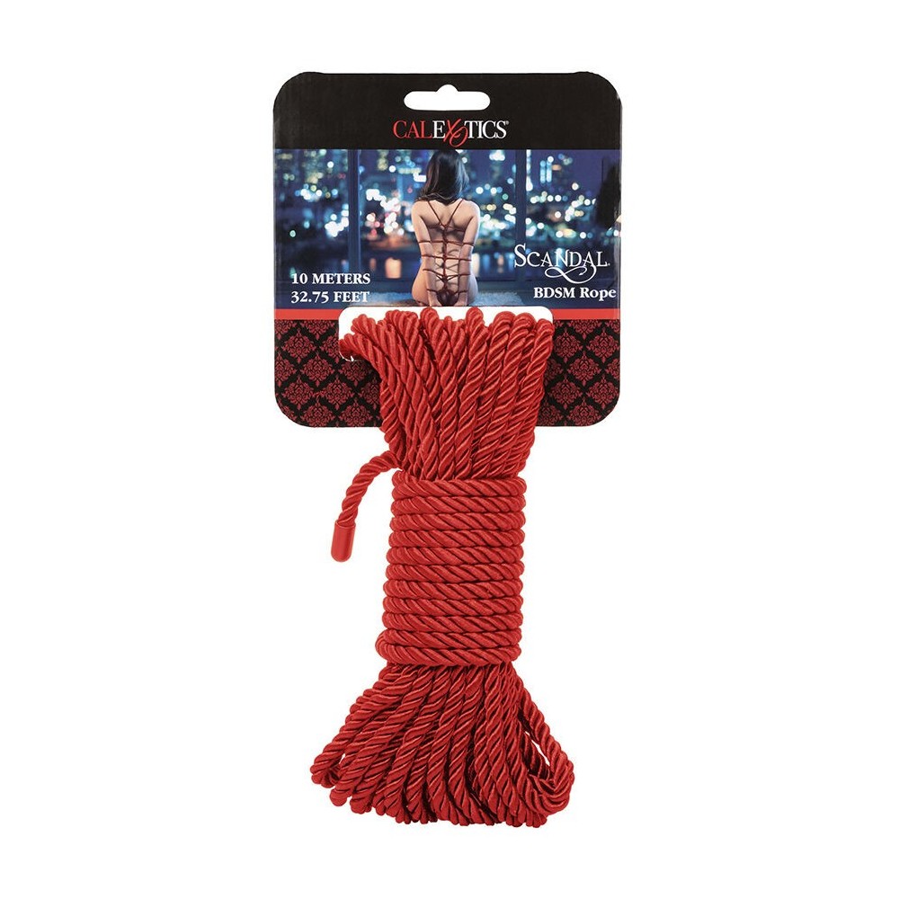 CALEXOTICS - SCANDAL RED BDSM-SEIL 10 M