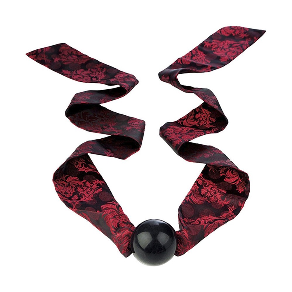 CALEXOTICS - SCANDAL BALL GAG WITH BLACK/RED BOW