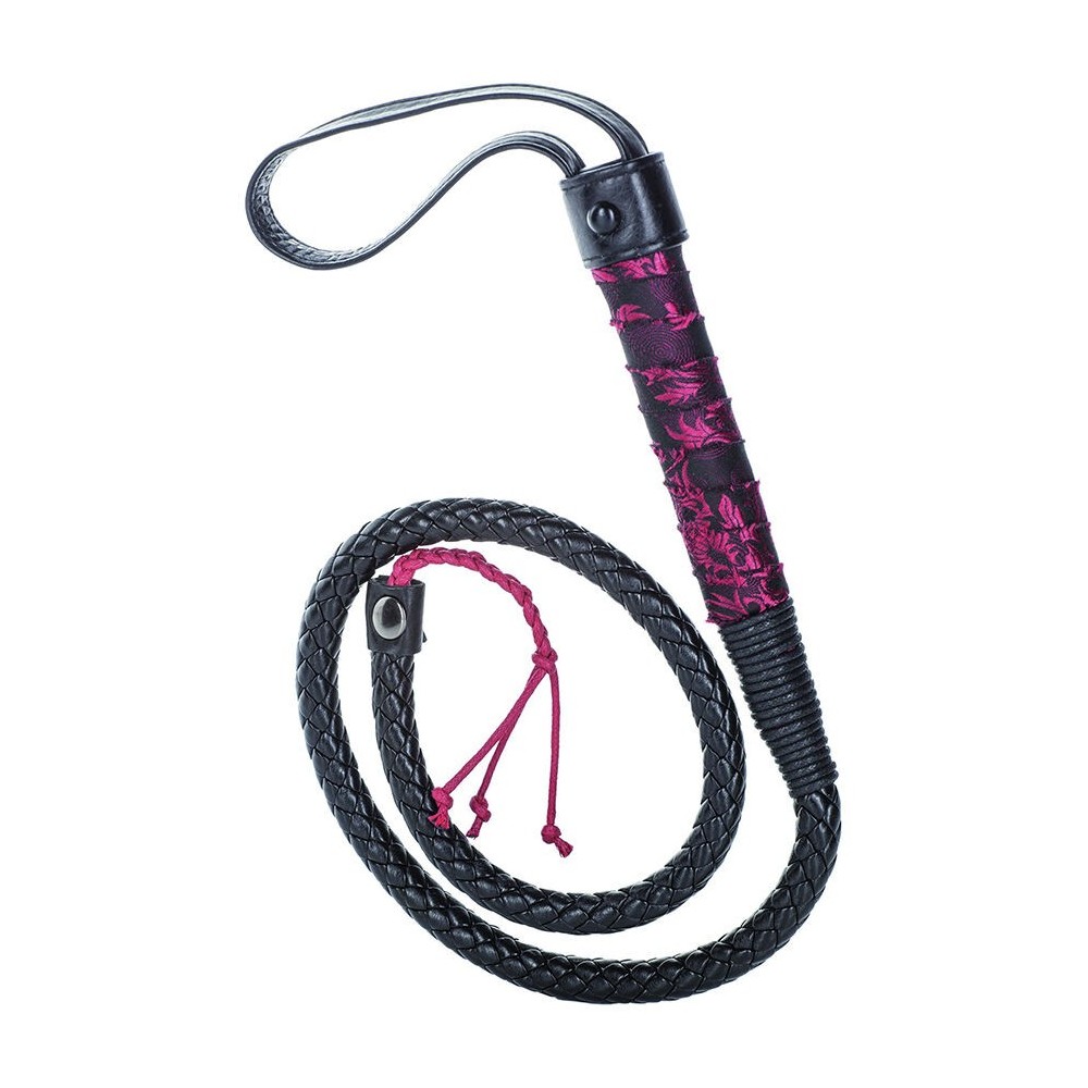 CALEXOTICS - SCANDAL FOUET À QUEUE DE TAUREAU NOIR