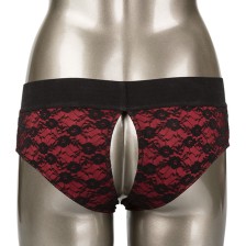 CALEXOTICS - SCANDALO SET DI SLIP SENZA CAVALLO CON DILDO TAGLIA S/M