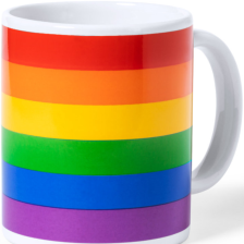 PRIDE - COPPA BANDIERA LGBT...
