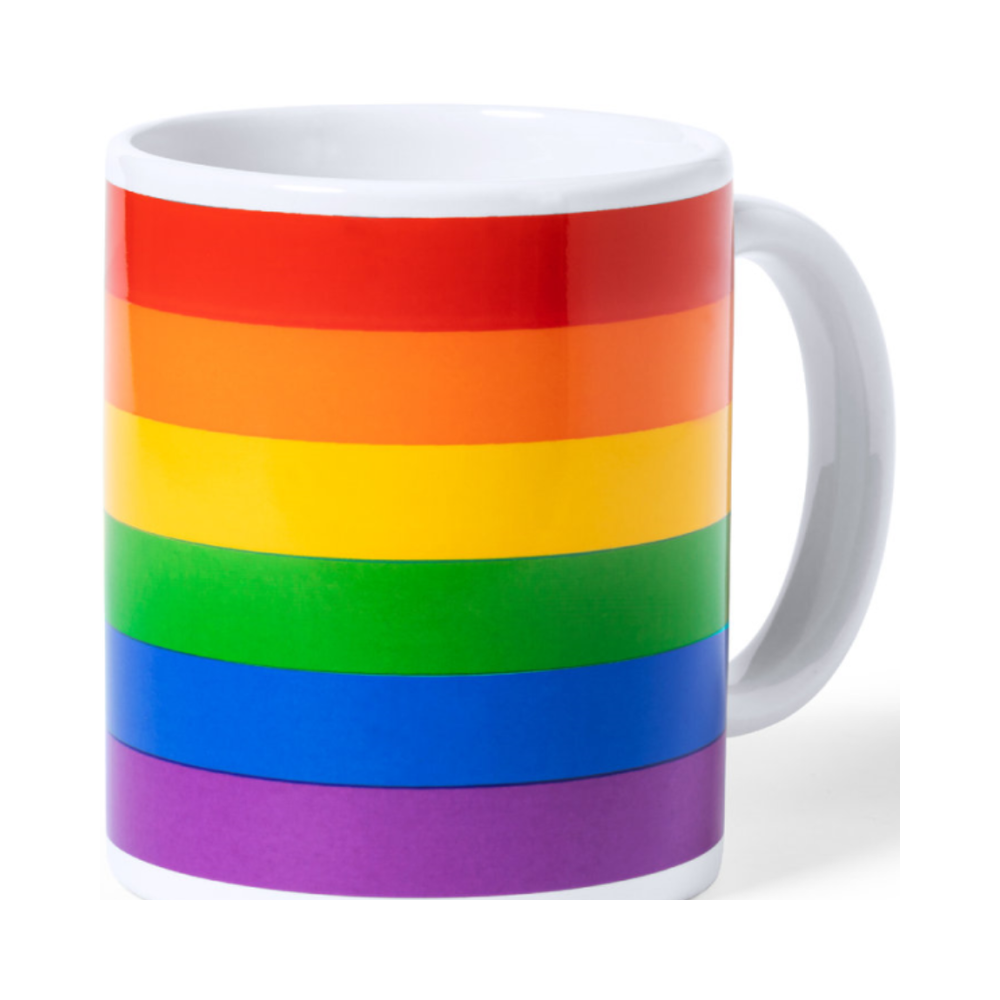PRIDE - COPPA BANDIERA LGBT IN SCATOLA SINGOLA KRAFT /it/pt/it/fr/it/