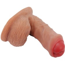 PRETTY LOVE - WARNELL DILDO ULTRA REALISTA E ELÁSTICO 9,5 CM MULATO