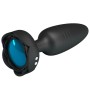 PRETTY LOVE - TARION PLUG ANAL AVEC LUMIÈRE LED NOIR 12,5 CM