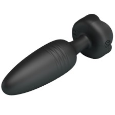 PRETTY LOVE - TARION PLUG ANAL AVEC LUMIÈRE LED NOIR 12,5 CM