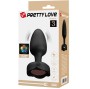 PRETTY LOVE - OSBORN PLUG ANAL COM LUZ LED PRETO 9,8 CM