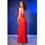 CHILIROSE - CR 4857 RED TOP AND PANTS SET SIZE S