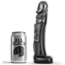 ALL BLACK - DILDO 22 CM