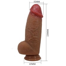 PRETTY LOVE - ACHILLE DILDO ULTRA REALISTICO 22 CM