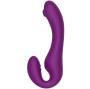 XOCOON - VIBRATORE 2 IN 1 STRAPLESS STRAP-ON CON TELECOMANDO VIOLA