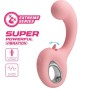 PRETTY LOVE - ERYNNYES G-SPOT VIBRATOR + KLITORIS-STIMULATOR 10 VIBRATIONEN ROSA