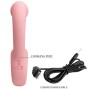 PRETTY LOVE - ERYNNYES G-SPOT VIBRATOR + KLITORIS-STIMULATOR 10 VIBRATIONEN ROSA