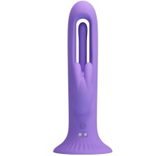 PRETTY LOVE - VIBRATORE CONIGLIO KILLMOULIS 12 MODALITÀ DI VIBRAZIONE VIOLA