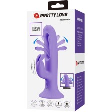 PRETTY LOVE - VIBRATEUR LAPIN KILLMOULIS 12 MODES DE VIBRATION VIOLET