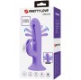 PRETTY LOVE - VIBRADOR DE COELHO KILLMOULIS 12 MODOS DE VIBRAÇÃO ROXO