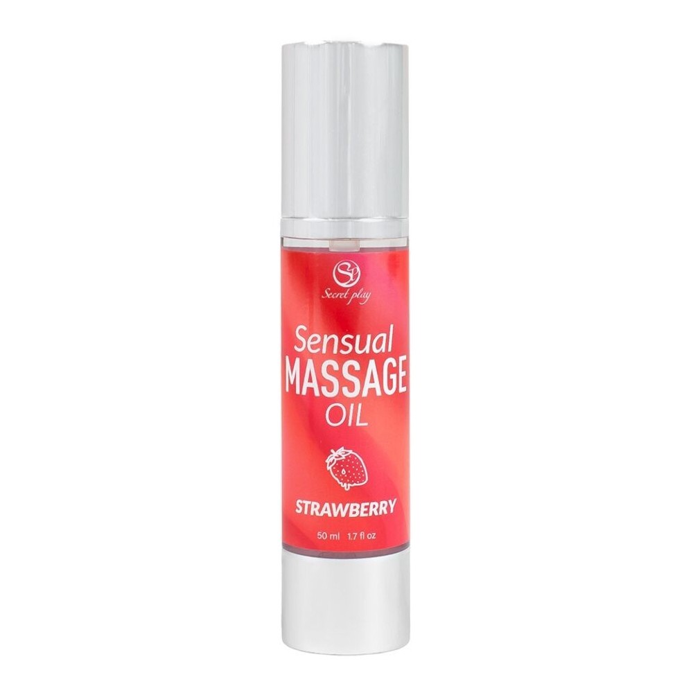 SECRETPLAY - OLIO PER MASSAGGI ALLA FRAGOLA