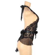 QUEEN LINGERIE - TEDDY BAS DENTELLE L/XL