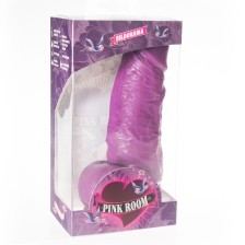 PINK ROOM - GODE RÉALISTE DAYAN VIOLET 17 CM