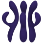 WE-VIBE - VIBRADOR NOVA 3 COELHO AZUL MEIA NOITE