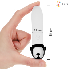 INTENSE - RICO VIBRATING BULLET PENGUIN USB RECHARGEABLE 10 X 2.2 CM