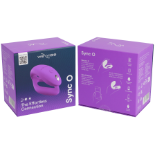 WE-VIBE - SYNC O VIBRADOR FLEXÍVEL CONTROLE REMOTO VIOLETA
