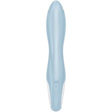 SATISFYER - AIR PUMP BUNNY 1 VIBRATEUR GONFLABLE LAPIN BLEU