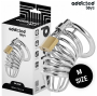 ADDICTED TOYS LOCKED - CAGE À PÉNIS EN MÉTAL IRON CELL TAILLE M