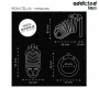 ADDICTED TOYS LOCKED - IRON CELL METAL PENIS CAGE SIZE M