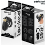 ADDICTED TOYS LOCKED - GAIOLA DE PÊNIS DE OBSIDIANA TAMANHO S