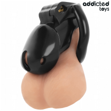 ADDICTED TOYS LOCKED - GAIOLA DE PÊNIS CELL MINDNIGHT TAMANHO S 4.8 CM