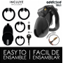 ADDICTED TOYS LOCKED - MINDNIGHT CELL CAGE À PÉNIS TAILLE S