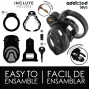 ADDICTED TOYS LOCKED - GABBIA PER PENE CON BLOCCAGGIO ETERNO 9 CM