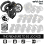 ADDICTED TOYS LOCKED - ETERNAL LOCK PENIS CAGE 9 CM
