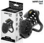 ADDICTED TOYS LOCKED - CHAINED HOLLOW PENIS CAGE 10.5 CM