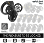 ADDICTED TOYS LOCKED - GABBIA PER PENE SIGILLATA CRYPT 8 CM