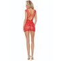 PASSION - BS111 BODYSTOCKING DENTELLE ROUGE
