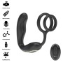 IBIZA - PLUG ANAL GIRATÓRIO COM CONTROLE REMOTO WIGGLE COM VIBRAÇÃO PERINEAL E ANÉIS PARA AUMENTO DO PÊNIS