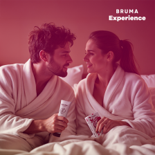 BRUMA XPERIENCE - KIT DE CHICLETE TENTAÇÃO COM POTENCIALIZADOR DE ORGASMO